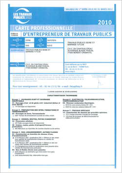 CARTE PRO 2010-2011